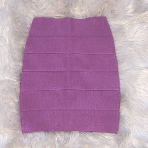 NWOT Purple Bodycon Skirt